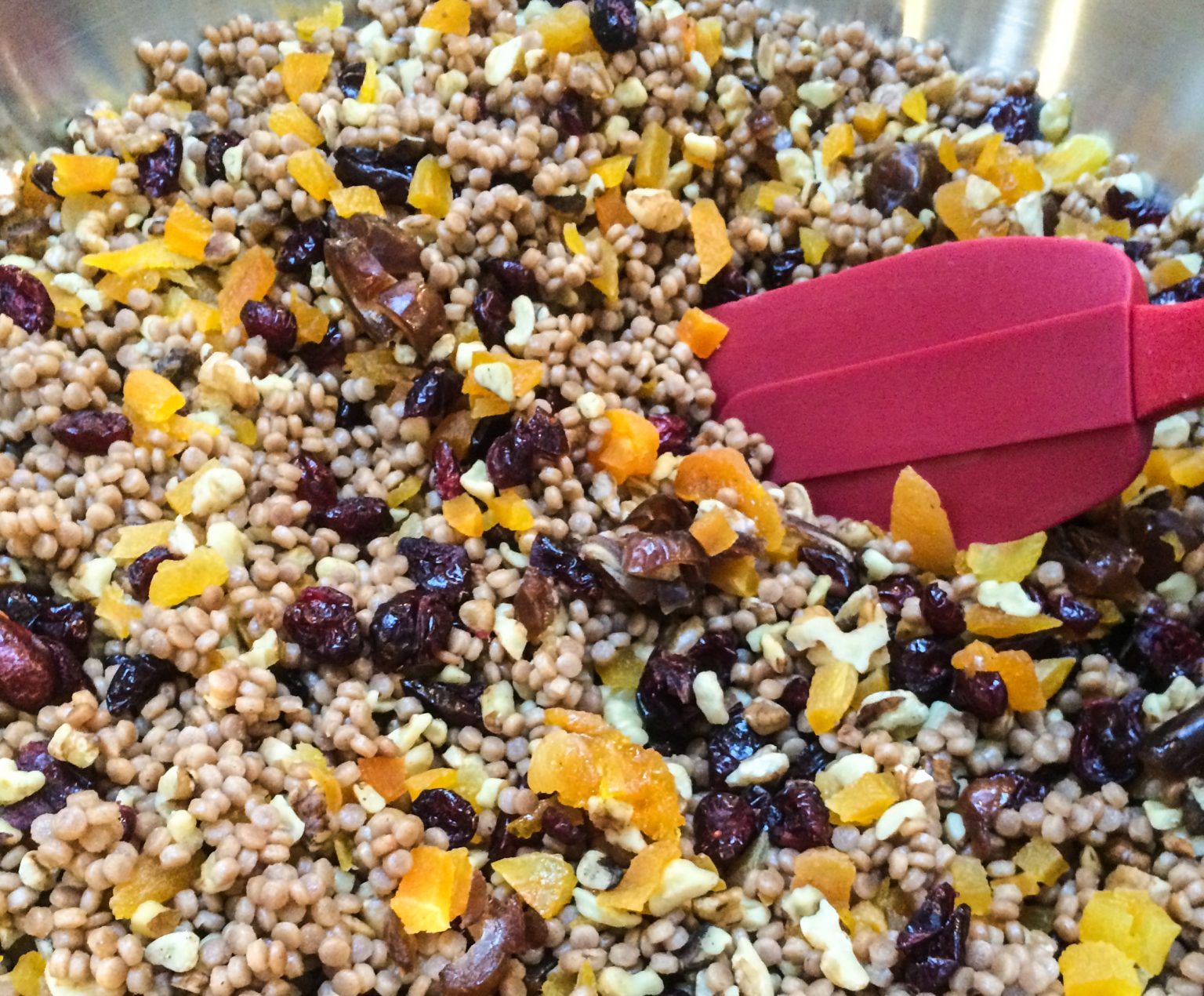 Honeyed Fruit and Whole Wheat Couscous Kitchen Kat